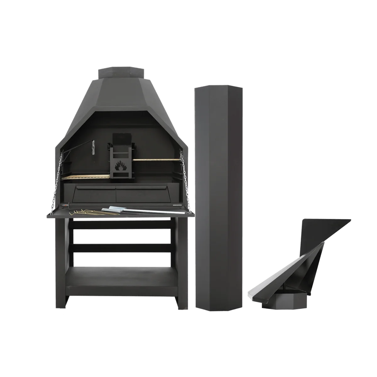 Model 1000 Super Deluxe Freestanding Braai