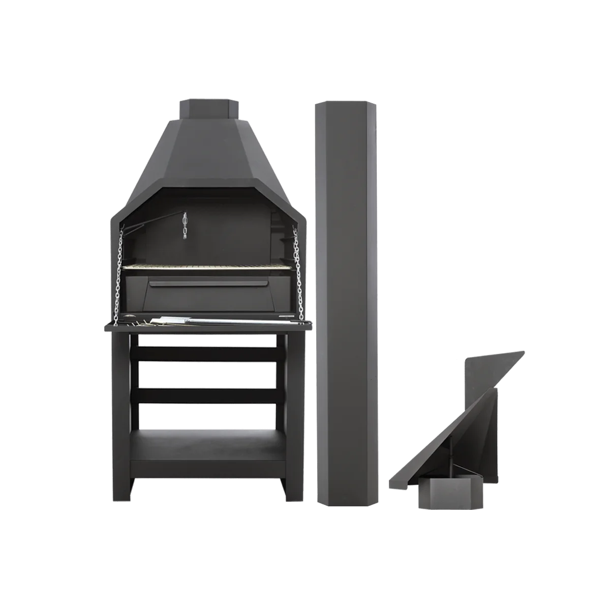 Model 800 Super Deluxe Freestanding Braai