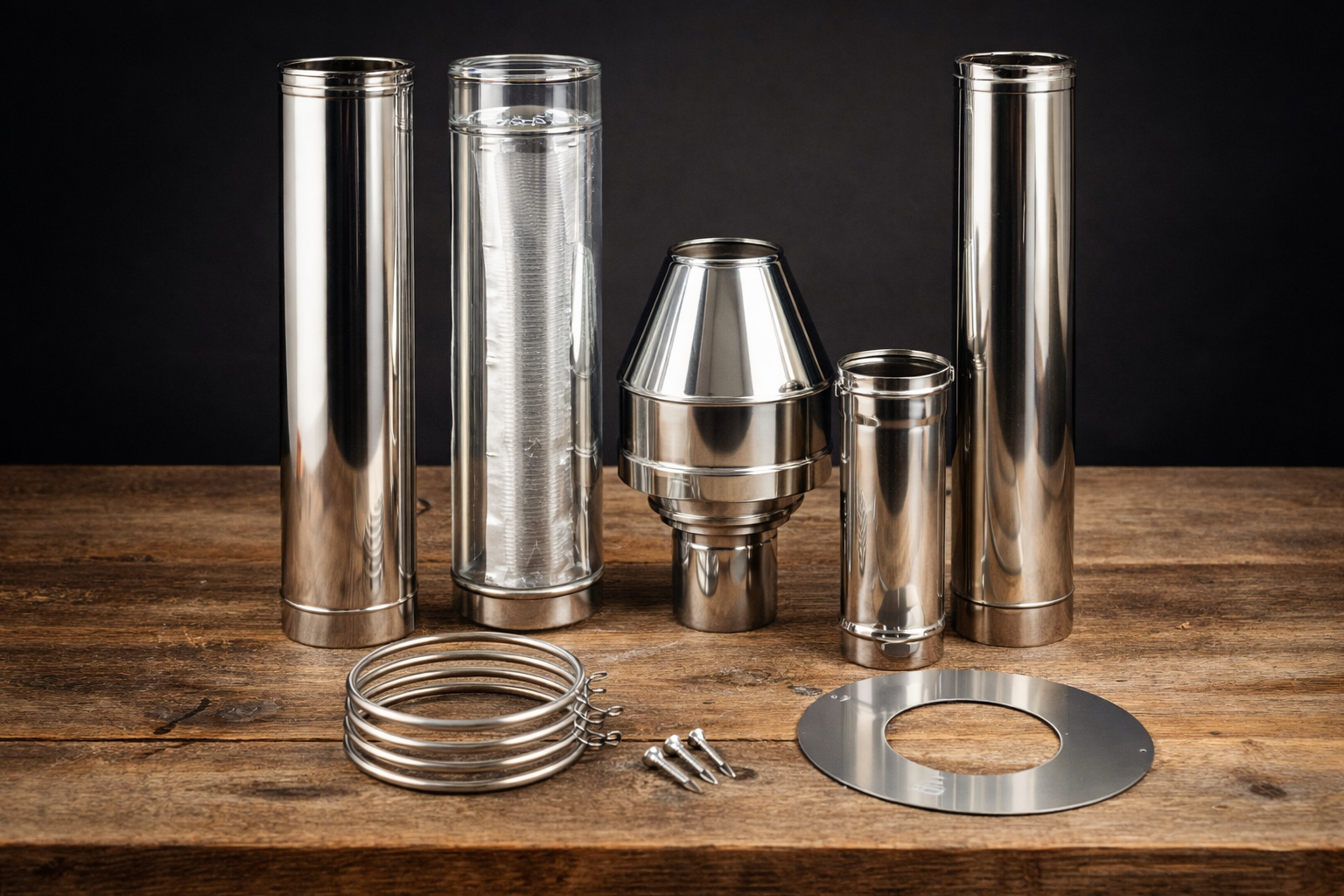 150  Standard Flue Kit (3-4m)